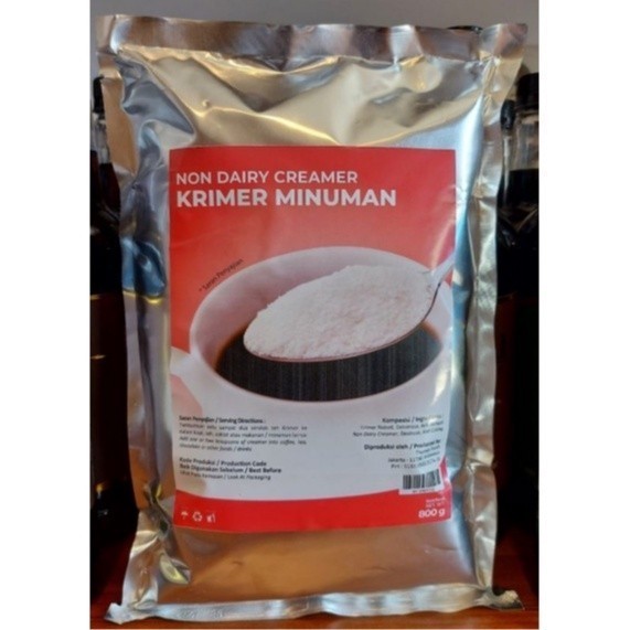 

TERLARIS TERLARIS TERLARIS KRIMER MINUMAN (NON DAIRY CREAMER) 800 GRAM MURAH!!! MURAH MURAH MURAH