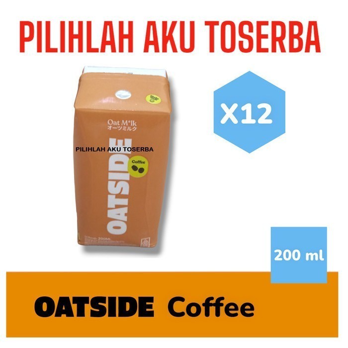 

TERLARIS TERLARIS TERLARIS OATSIDE COFFEE SEDOTAN SUSU OAT MILK 200 ML - ( HARGA 12 PCS ) MURAH!!!