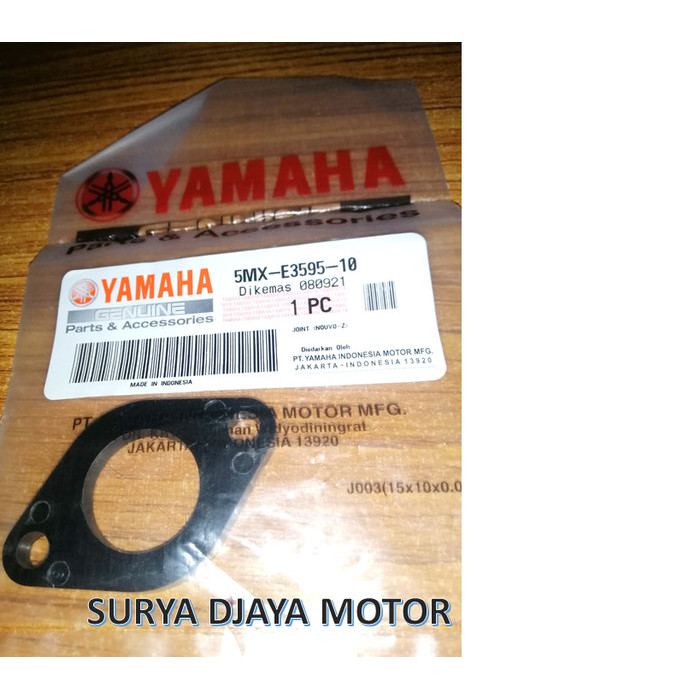 Paking Intake Mio Asli Ori Yamaha Genuine Part 5Mx E3595 10 Barang Langka