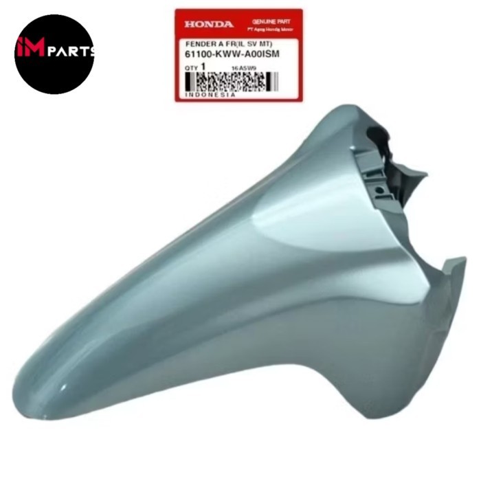 TERBARU SPAKBOR DEPAN REVO 110 DX SILVER TELOR ASIN ORIGINAL AHM