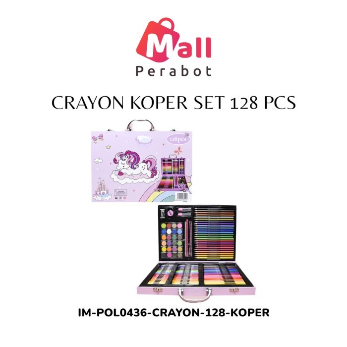 

Crayon Anak Set Isi 150 208 Pcs Pensil Warna Alat Lukis Set Krayon