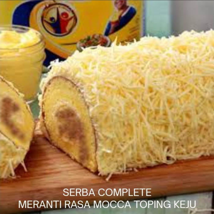 

*$*$*$*$] BOLU GULUNG MERANTI RASA MOKA MOCCA TOPPING KEJU OELH OLEH KHAS MEDAN