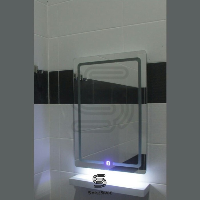 Cermin Rias Led Lampu Kaca Dinding Kamar Mandi Vanity Mirror