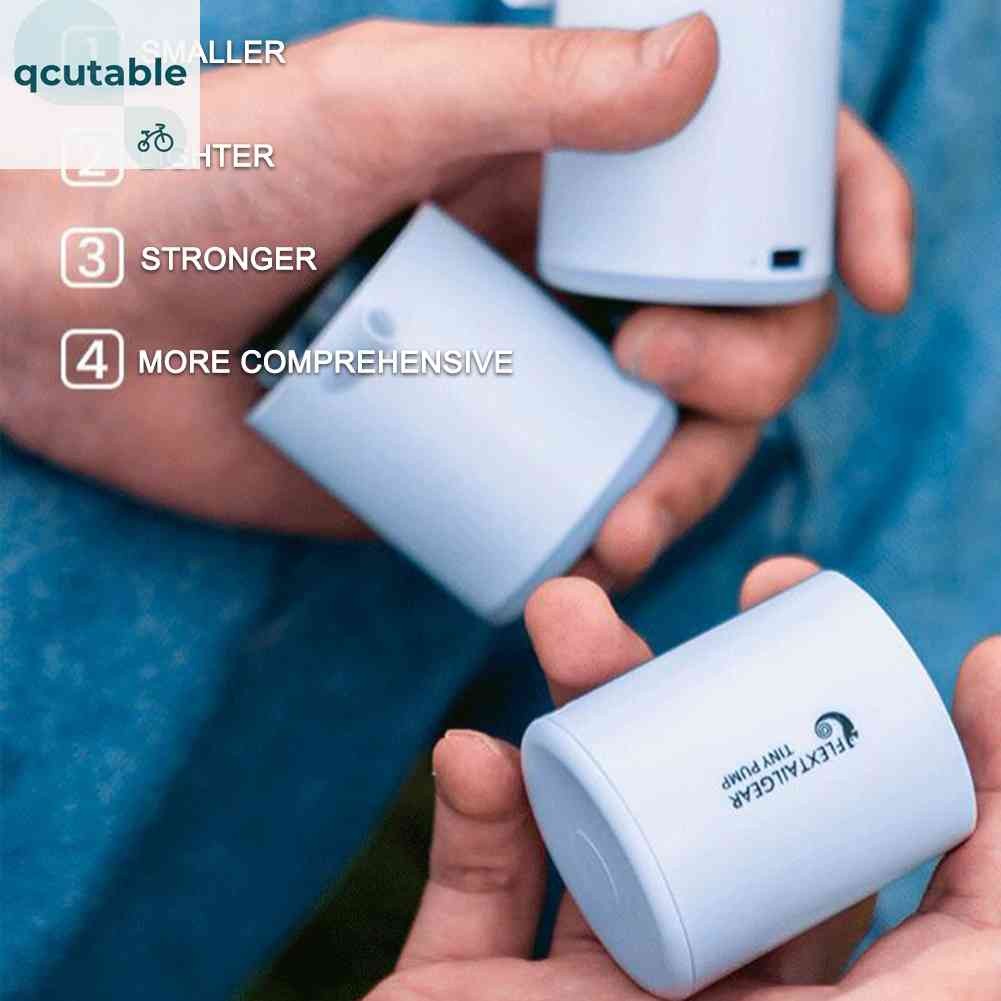 FLEXTAILGEAR Pompa Tiup Listrik Ultralight Mini 3-in-1 Pengisian USB Pompa Udara Luar Ruangan Multif
