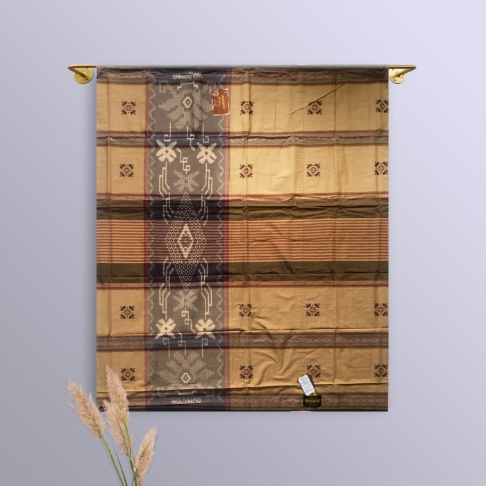 Sarung Wadimor Sarung Tenun Primer Excellent Exclusive Eksklusif - Hijau original super polos