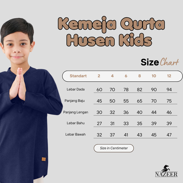 BAJU KOKO ANAK LAKI LAKI UMUR 8 12 TAHUN LENGAN PANJANG BIRU TOSCA