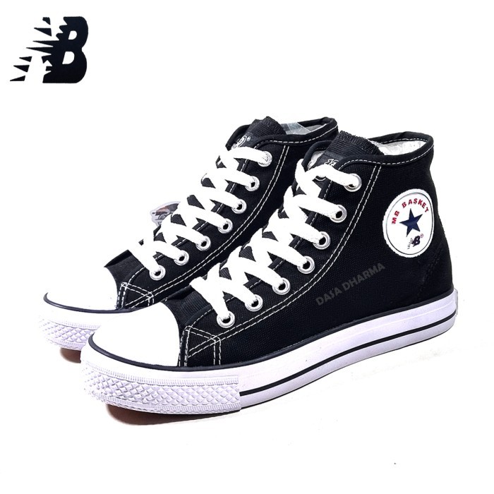 Sepatu Mb New Master Basket Warior Anak Sekolah Sd Smp Sma Uk 36 - 45