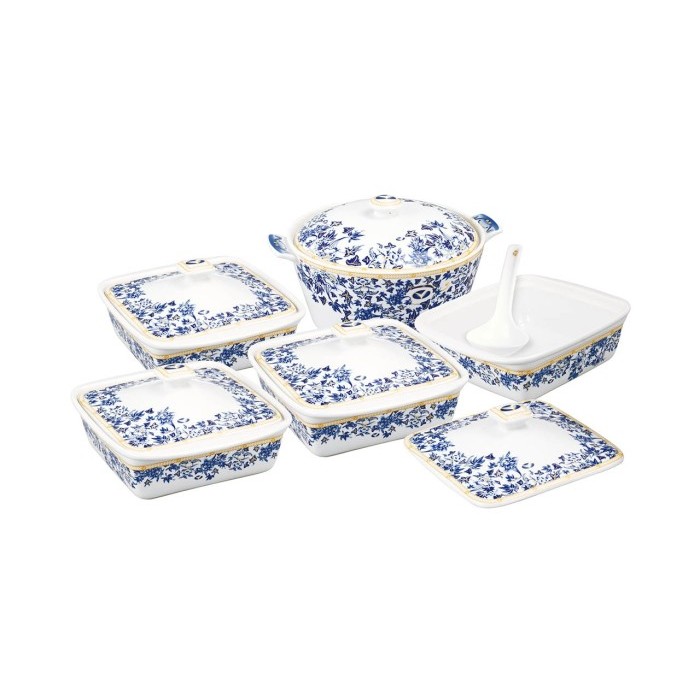 Vicenza SA89 Prasmanan Ivana Set  (bulat 1+ segi 4) -AYANA