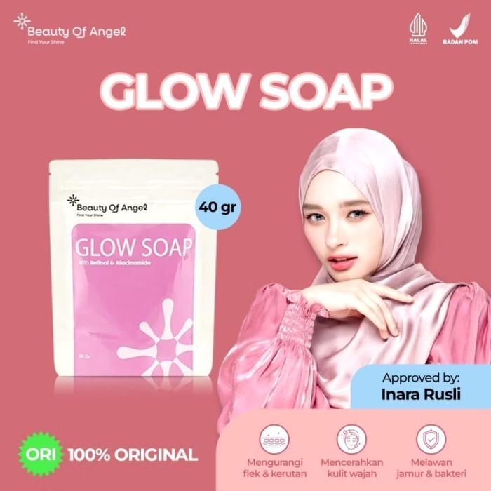 Beauty Of Angel Dr Richard Lee Glow Soap Boa Sabun Pemutih Kecantikan Dna Salmon Collagen Bpom