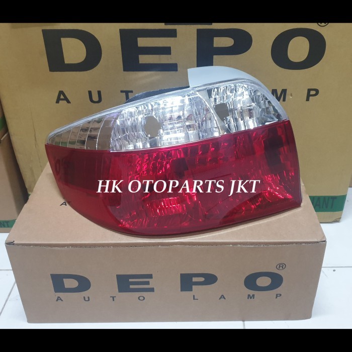 Stoplamp Mika Lampu Belakang Rem Toyota Vios Gen1 2003 2004 2005 Depo