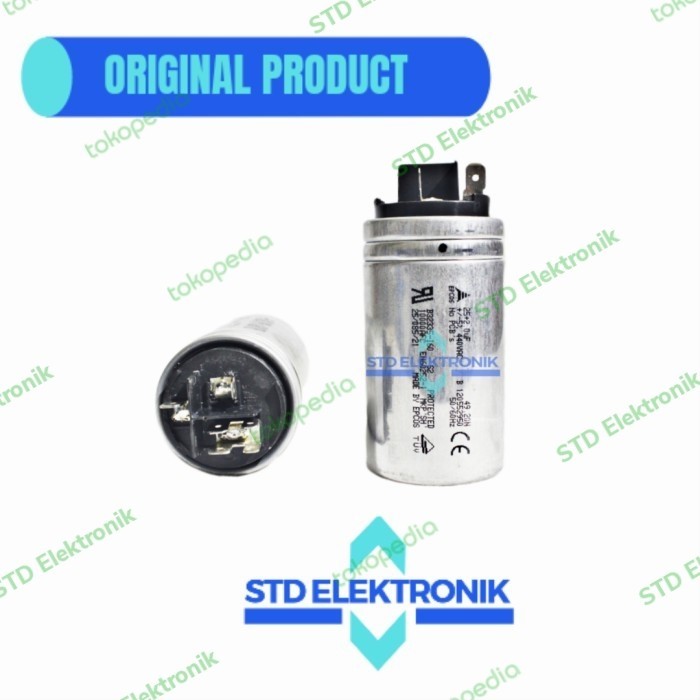 Kapasitor Ac Original Panasonic 3/4 Pk 25+2 Uf / Capasitor Ori 25/2 Uf