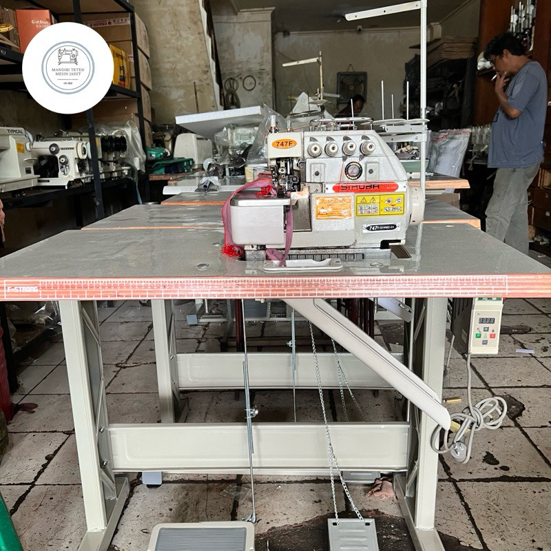 MESIN OBRAS SIRUBA BENANG 4 SERVO DIRECT ORIGINAL