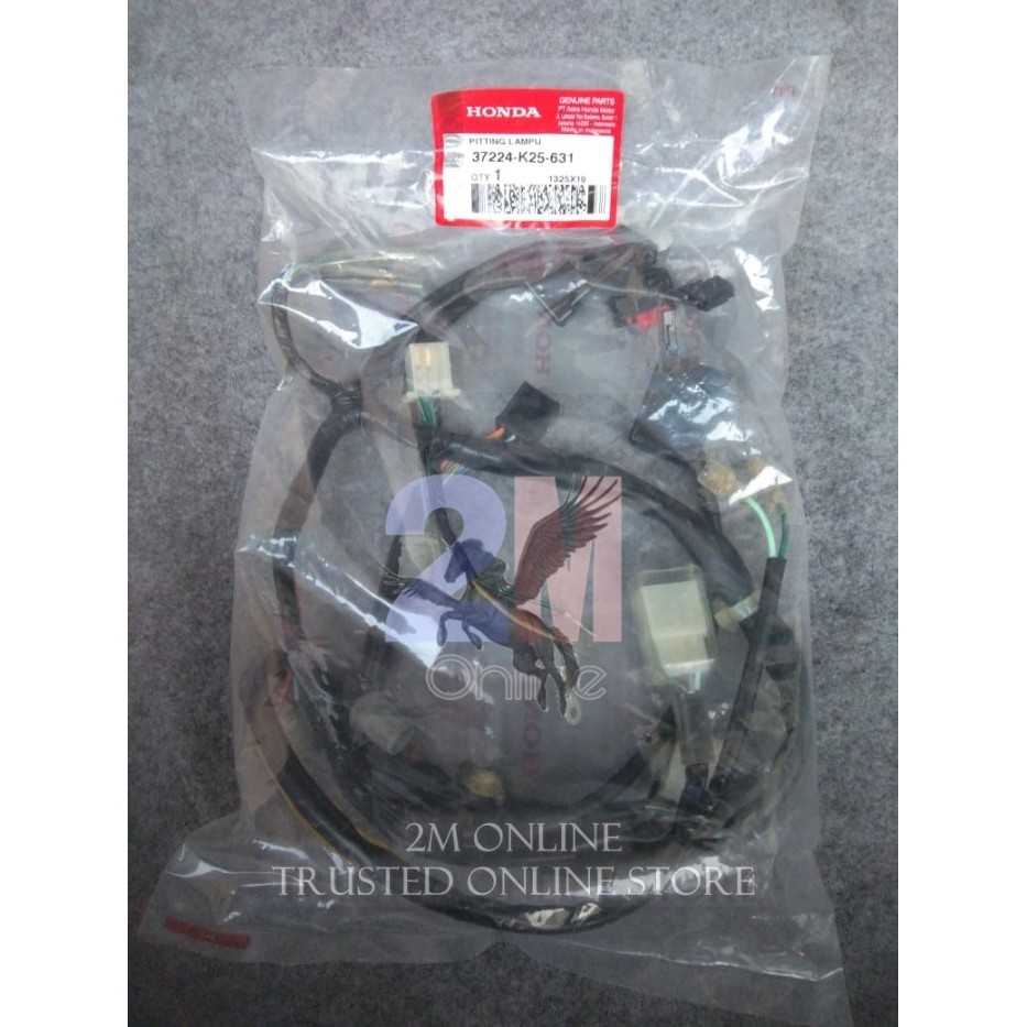Kabel Socket Speedometer Beat Fi Esp - Beat Pop Ori Ahm 37224-K25-631 Barang Langka