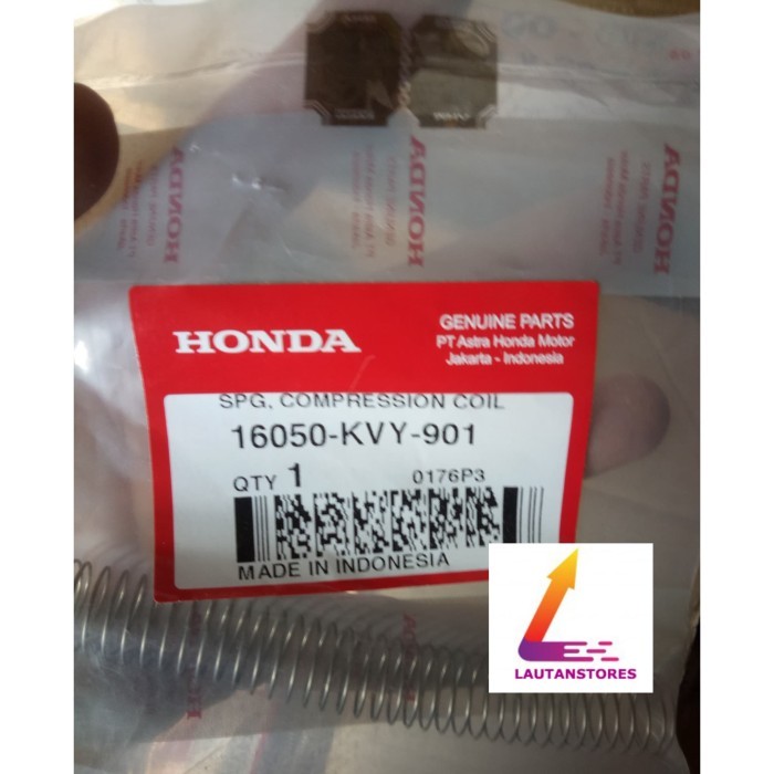 16050-Kvy-901 Per Pir Skep Vacuum Spring Comp Coil Beat Scoopy Spacy Barang Langka