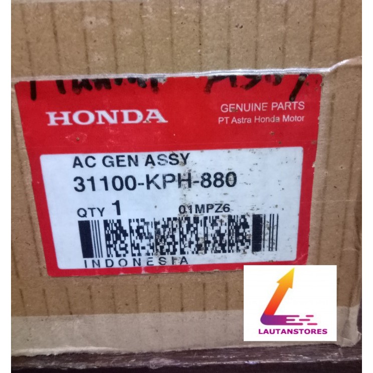 31100-Kph-880 Magnet Beserta Spull Supra X 125 Karbu Kharisma Barang Langka