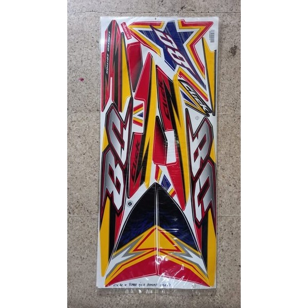 Original Impor Thailand Click Vario 110 Karbu 08 Nos Striping Stiker Full Set Bodi Livery Lis Body A