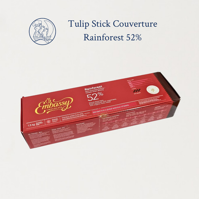 

Tulip Stick Batons Embassy 52%/Coklat Stick Couverture 250Gr/1.5Kg Best Seller