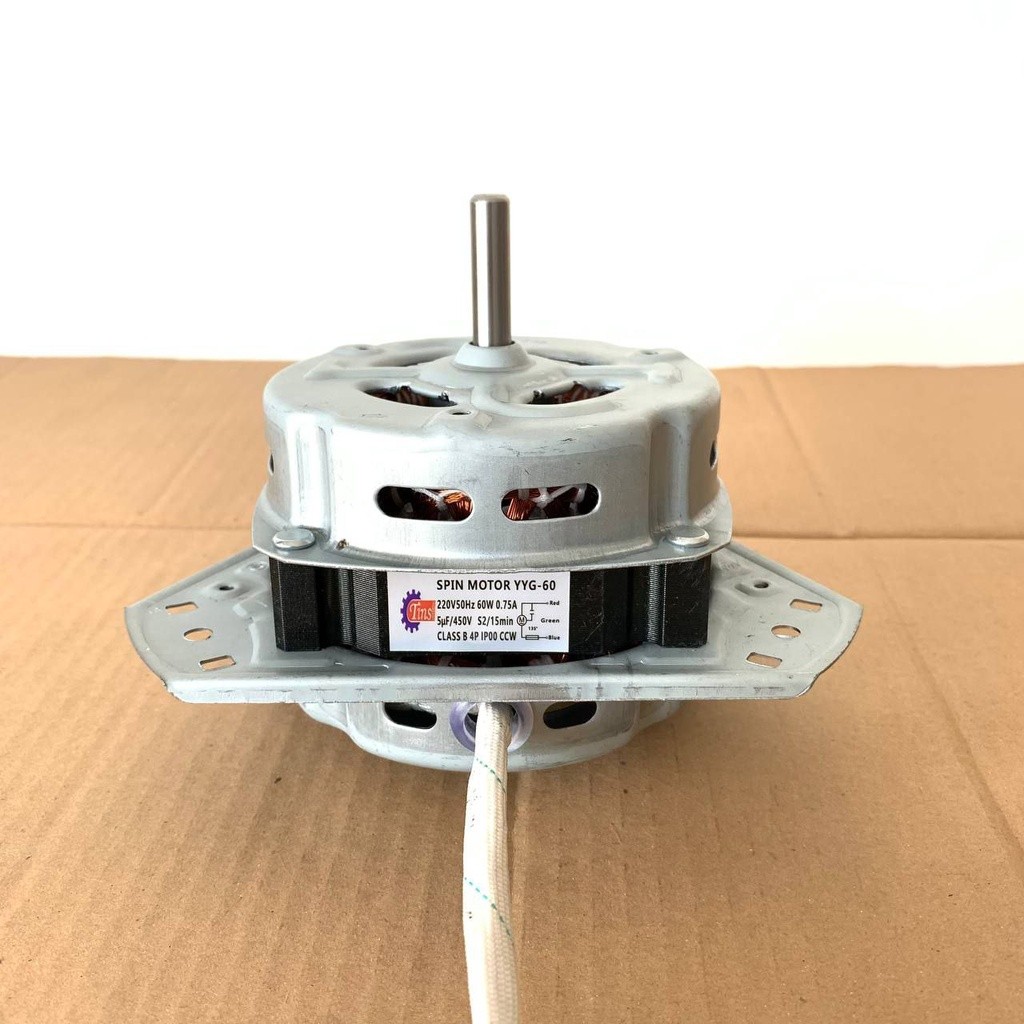 DINAMO SPIN MESIN CUCI Polytron / KAKI 3 MOTOR SPIN YYG 60 Tins TEMBAGA