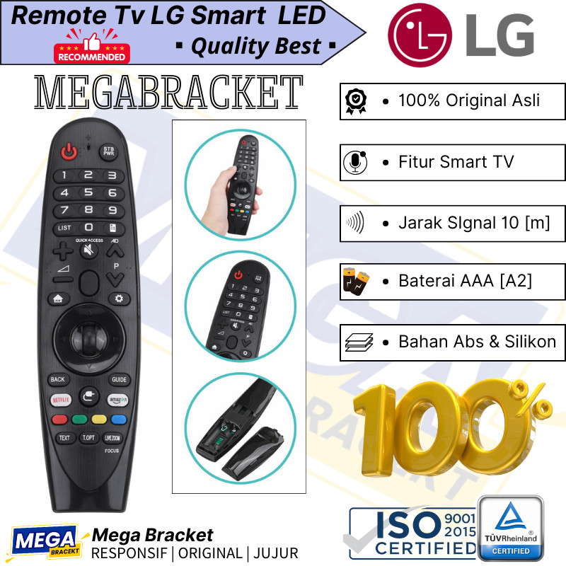 Remote Remote LG Smart TV Magic Remote TV LG Smart Cursor Netflix Youtube Garansi Cocok