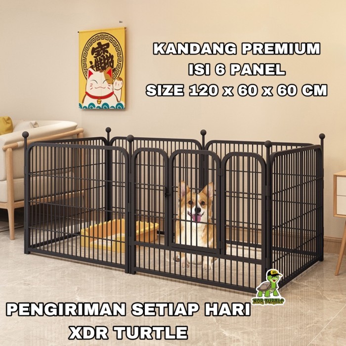 TERBARU KANDANG ANJING KUCING PREMIUM BESAR PAGAR ANJING DOG FENCE KUAT KOKOH