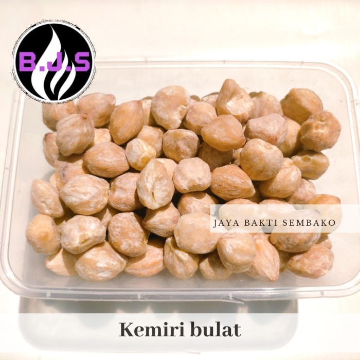 Ready Stock Kemiri 1Kg/Kemiri Bulat 1Kg/Kemiri Utuh 1Kg/Kemiri Medan 1Kg Cod