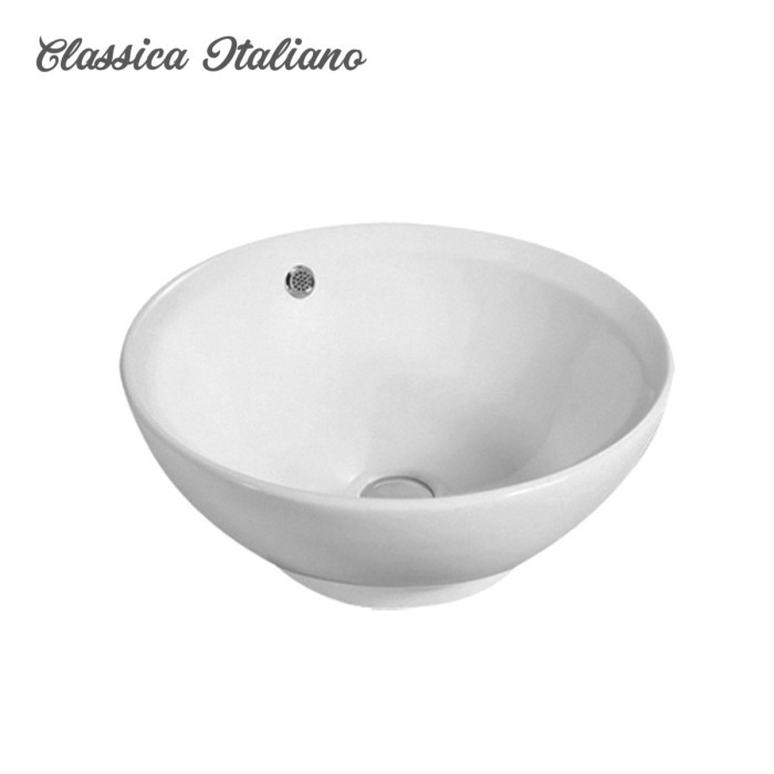 Classica Italiano Wastafel kamar mandi bulat + Afur pop-up model TOTO