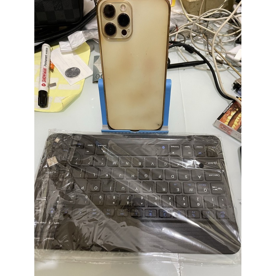 Keyboard wirelles + stand hp universal 10in