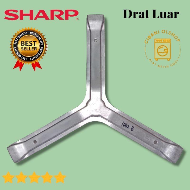 Spider Segitiga Sharp ESFL1062B & ESFL862 1062B 862 Drat Luar