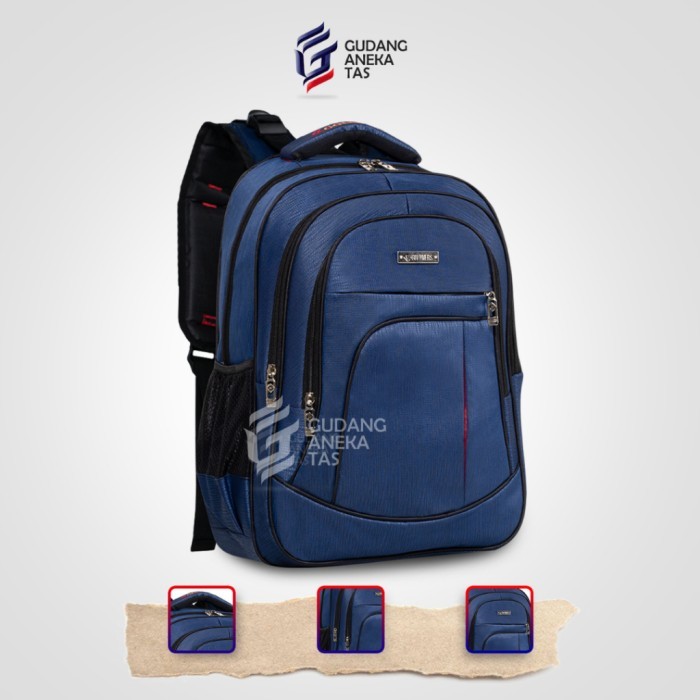 

TERLARIS GOLDVERS POLO TAS RANSEL PRIA ORIGINAL BACKPACK 17 INCHI FREE RAINCOVER SEKOLAH KULIAH