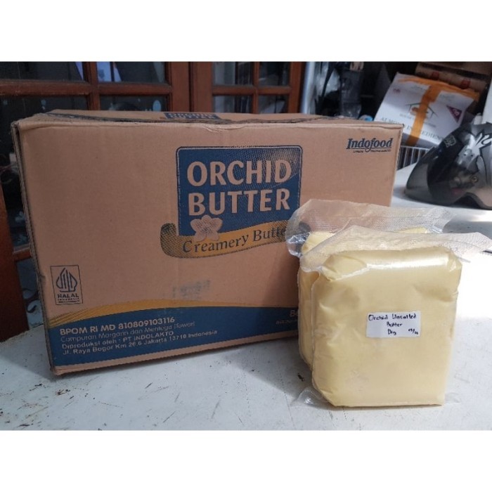 

TERLARIS ORCHID UNSALTED BUTTER ORIGINAL REPACK 1KG/500GRAM MURAH!!! MURAH