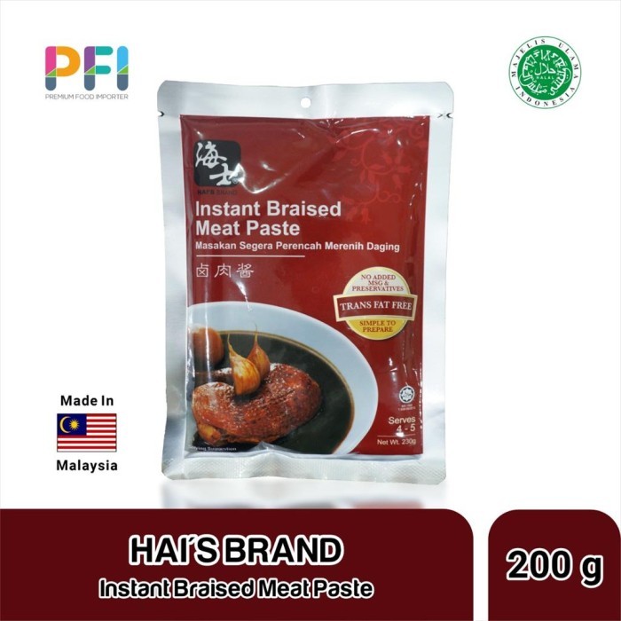 

Hais Instant Braised Meat Paste 230g - Bumbu Ungkep Ayam