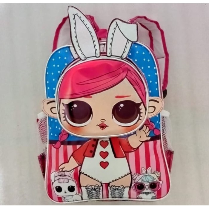 Tas Anak Perempuan Kartun lucu Kelinci Ransel Sekolah Untuk Paud TK SD