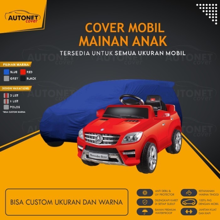 Sarung Mobil Mainan Aki Anak Elektrik Cover Mobilan Batrai Cas