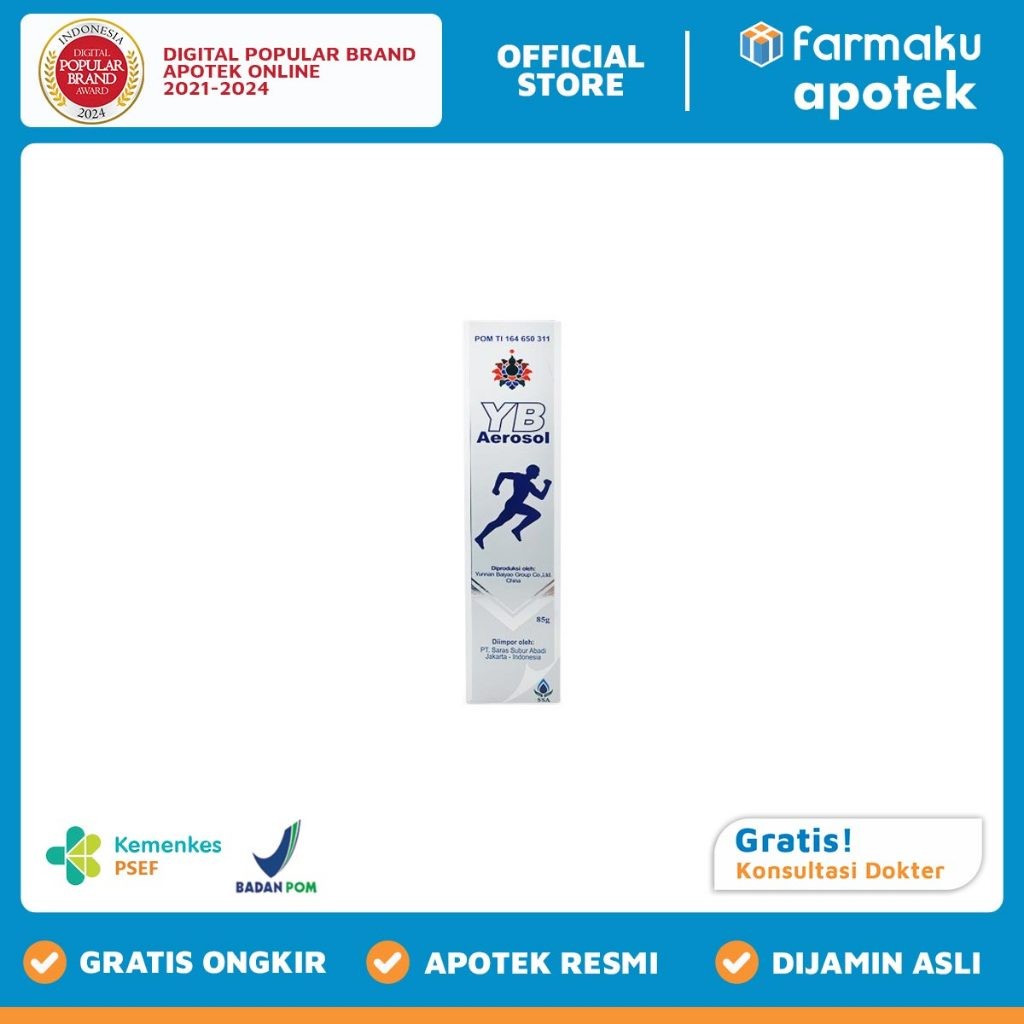 Yunnan Baiyao Aerosol 85 gr - BYM