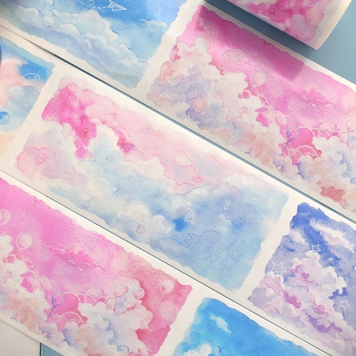 

Diskon Washi Tape Selotip Bunga Pemandangan Alam Rumah Pohon Pastel Packing Aman