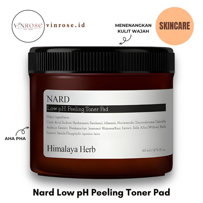 Bouquet Garni Nard Low Ph Peeling Toner Pad Korea/ Skincare