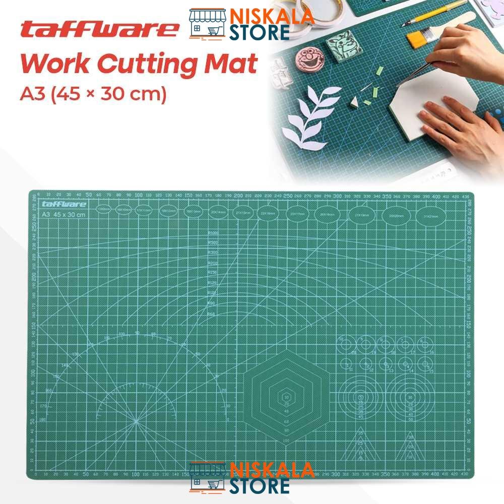 

Taffware Alas Potong Work Cutting Mat Pad A3 45x30cm