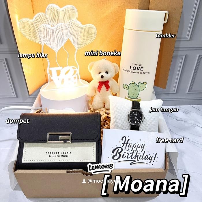 

[Jam] Kado Hampers Gift Box Hadiah Ulang Tahun Birthday Cewek