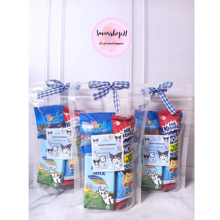 

Ready! Hampers Snack Mini Tema Biru
