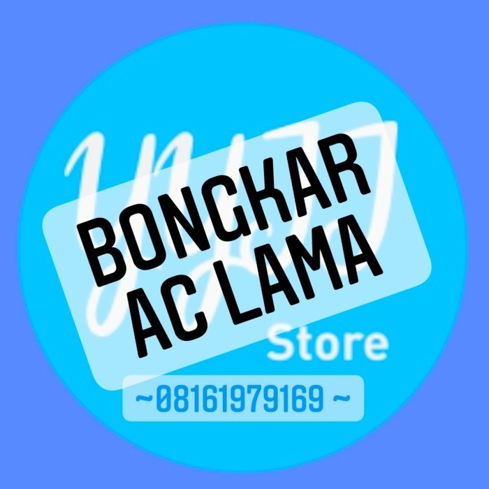 

Biaya Bongkar AC Lama