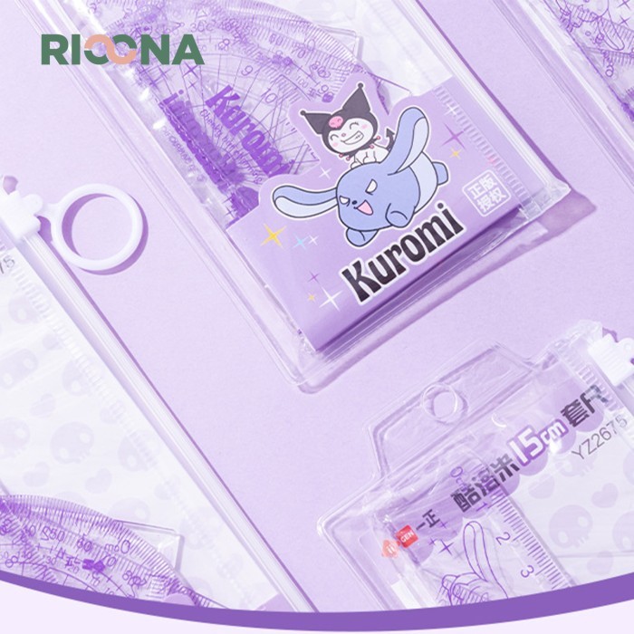 

Penggaris Busur Set Sanrio Penggaris Sanrio Set Isi 4