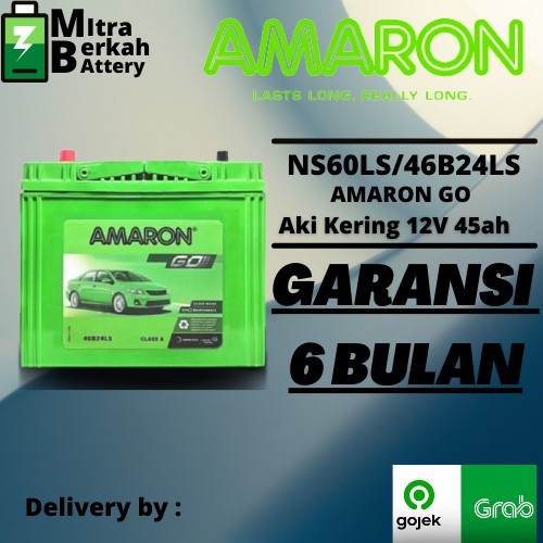 Aki Kering Mobil Kijang Innova Bensin Ns60Ls Amaron Go