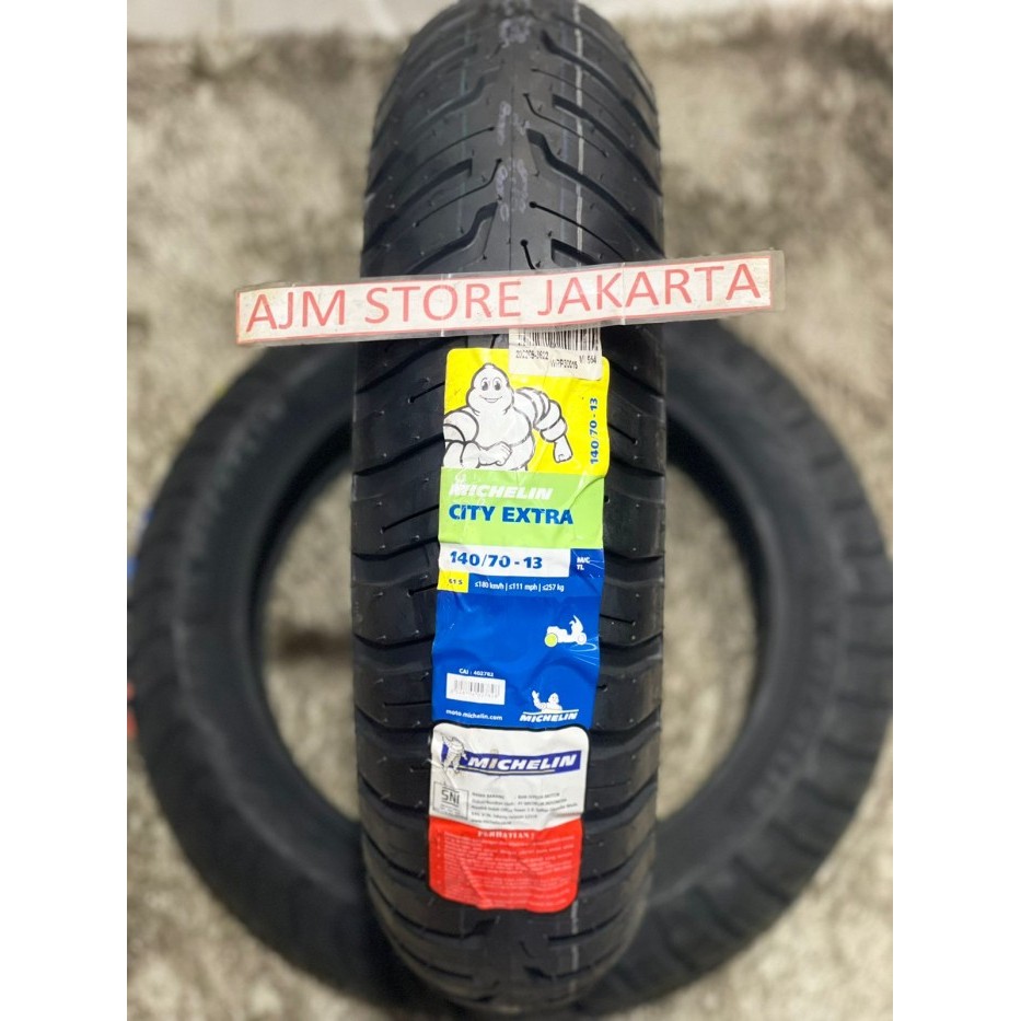 Michelin City Extra 140/70-13 Tubeless...