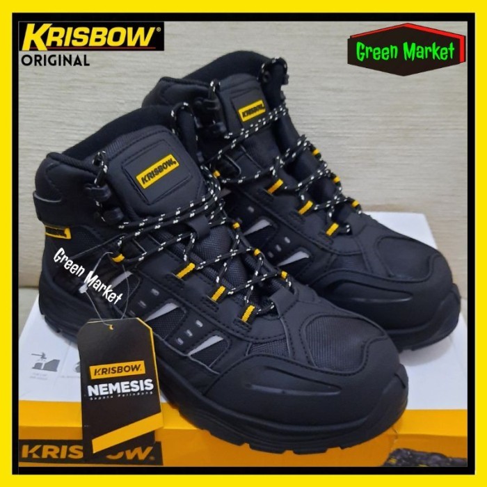 TERLARIS SEPATU SAFETY KRISBOW NEMESIS SAFETY SHOES KRISBOW NEMESIS MURAH MURAH