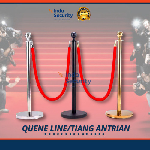 

TERBARU Tiang Antrian Stainless Gold + Tali Tambang HOT SALE!
