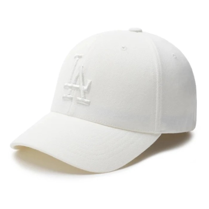 MLB LA DODGERS AW SHADOWS CURVED CAP [NEW] WHITE