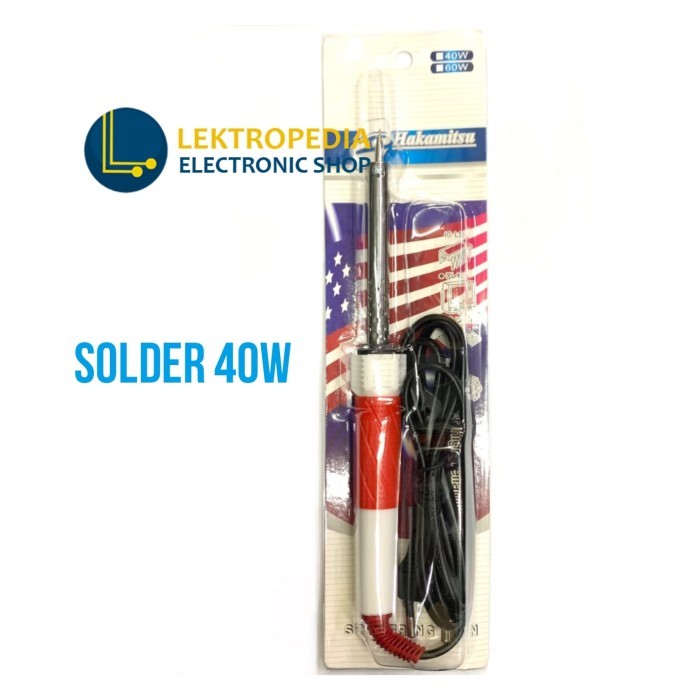 +%+%+%] Solder 40w Hakamitsu 40 w Soldering Gun Heat Iron watt