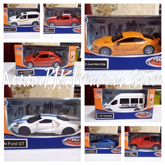 Diecast Apolo MSZ - RANDOM
