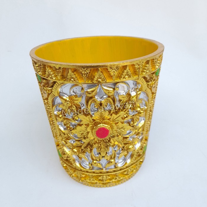 ] Wadah Sangku Ukir plastik fiber tempat wadah daksina bali
