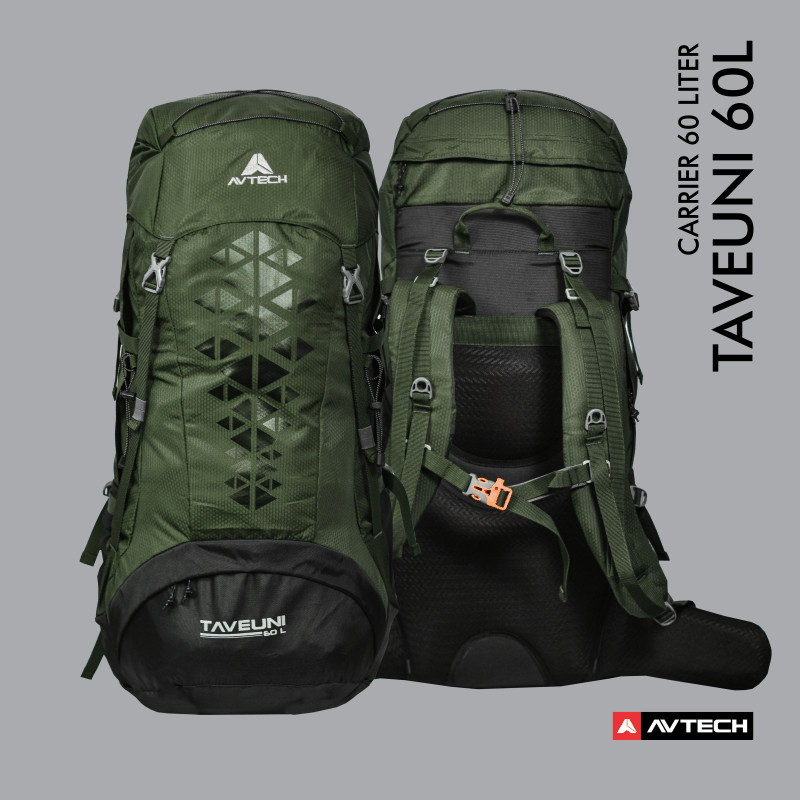 Avtech Ta Ranel Carrier Gunung Bapa Hiing Camg Outdoor Travel 60 Liter Taveuni 60